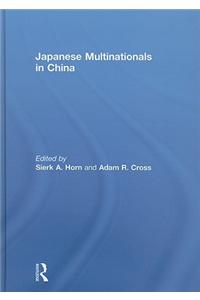 Japanese Multinationals in China