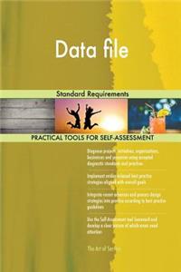 Data file Standard Requirements
