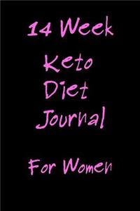 14 Week Keto Diet Journal for Women