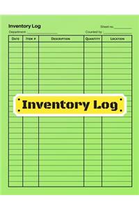 Inventory log
