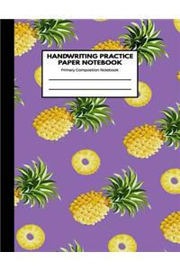Handwriting Practice Paper Notebook Primary Composition Notebook