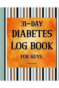 31-day Diabetes Log Book