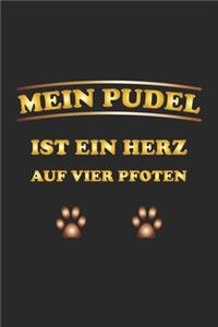 Mein Pudel ist ein Herz auf vier Pfoten