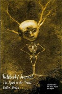 Notebook/Journal - Spirit of the Forest - Odilon Redon