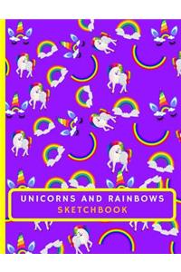 Unicorns and Rainbows Sketchbook