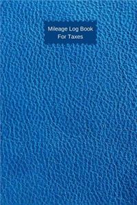 Mileage Log Book For Taxes