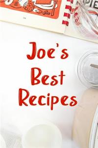 Joe's Best Recipes