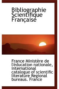 Bibliographie Scientifique Fran Aise
