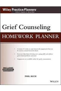 Grief Counseling Homework Planner