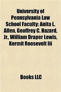University of Pennsylvania Law School Faculty