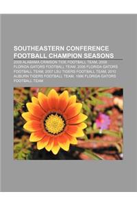 Southeastern Conference Football Champion Seasons