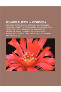 Municipalities in Cordoba