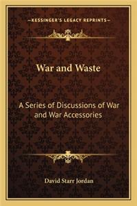 War and Waste