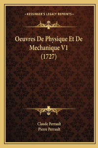 Oeuvres De Physique Et De Mechanique V1 (1727)