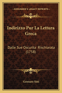 Indirizzo Pur La Lettura Greca