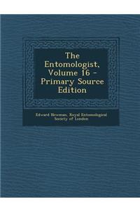 Entomologist, Volume 16