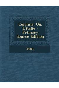 Corinne; Ou, L'Italie