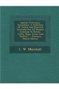 Spatula Veterinary Formulary