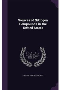 Sources of Nitrogen Compounds in the United States