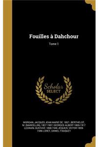 Fouilles à Dahchour; Tome 1