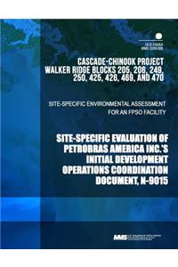Site-Specific Environmental Assessment for an FPSO Facility