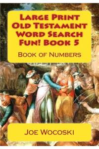 Large Print Old Testament Word Search Fun! Book 5