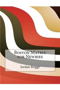 Boston Matrix for Newbies