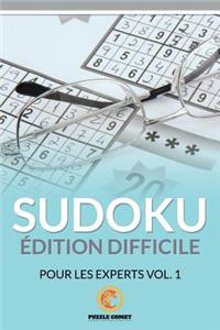 Sudoku Édition Difficile Pour Les Experts Vol. 1