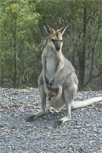 Wallaby with Joey in Pouch Journal