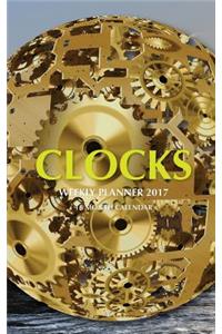 Clocks Weekly Planner 2017