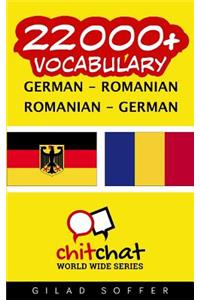 22000+ German - Romanian Romanian - German Vocabulary