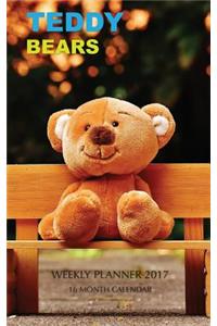 Teddy Bears Weekly Planner 2017