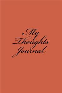 My Thoughts Journal