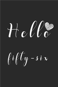 Hello fifty-five