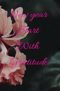 New year Start with Gratitude