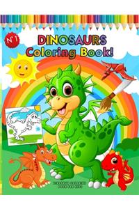 Dinosaur Coloring Book for Kids