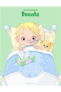 Livro para Colorir de Doente