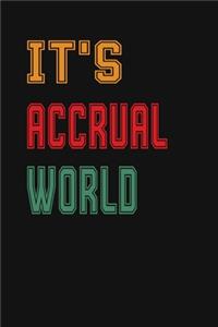 It's Accrual World