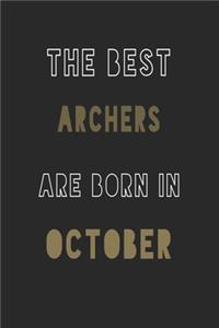 The Best Archers are Born in October journal