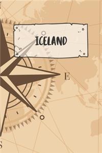 Iceland: Ruled Travel Diary Notebook or Journey Journal - Lined Trip Pocketbook for Men and Women with Lines