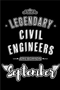 Legendary Civil Engineers are born in September