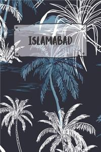 Islamabad: Ruled Travel Diary Notebook or Journey Journal - Lined Trip Pocketbook for Men and Women with Lines