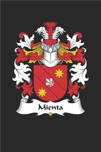 Mienta: Mienta Coat of Arms and Family Crest Notebook Journal (6 x 9 - 100 pages)