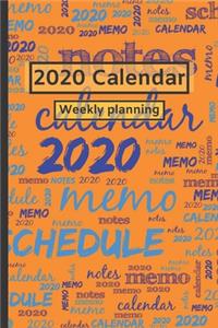 2020 Calendar