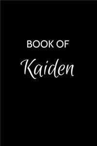 Book of Kaiden