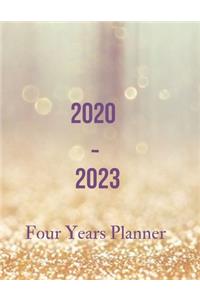 2020 - 2023 Four Years Planner