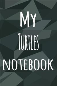 My Turtles Notebook