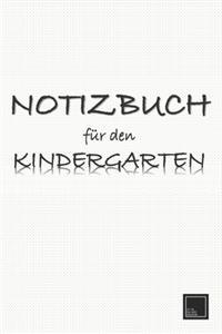 Notizbuch für den Kindergarten