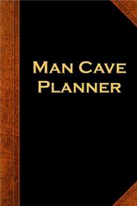 2020 Weekly Planner For Men Man Cave Planner Vintage Style 134 Pages