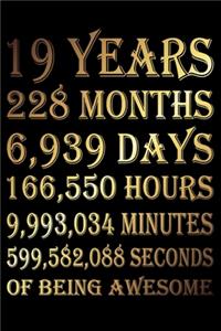 19 Years Of Being Awesome